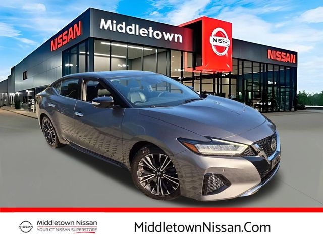 Gray (Gun Metallic) 2020 Nissan Maxima Sedan Front-Wheel Drive Continuously Variable Transmission
