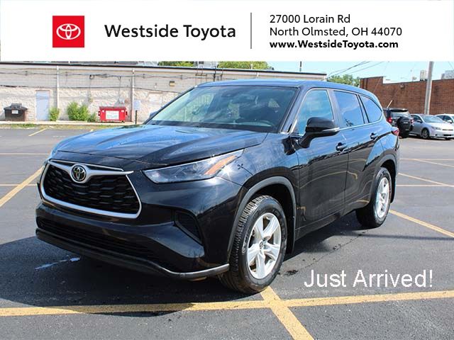 Midnight Black Metallic 2023 Toyota Highlander L FWD SUV / Crossover Front-Wheel Drive 8-Speed Automatic