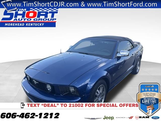 Vista Blue Clearcoat Metallic 2006 Ford Mustang Convertible Rear-Wheel Drive 5-Speed Manual Overdrive