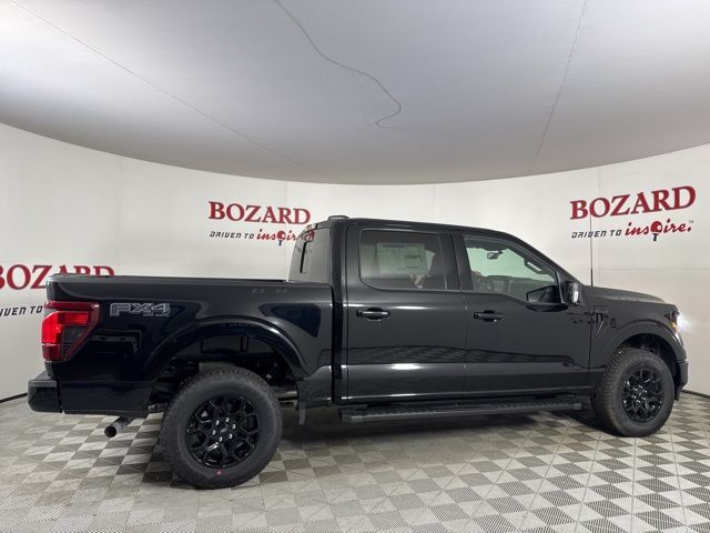 2025 Agate Black Metallic Ford F-150 XLT 4X4 Truck
