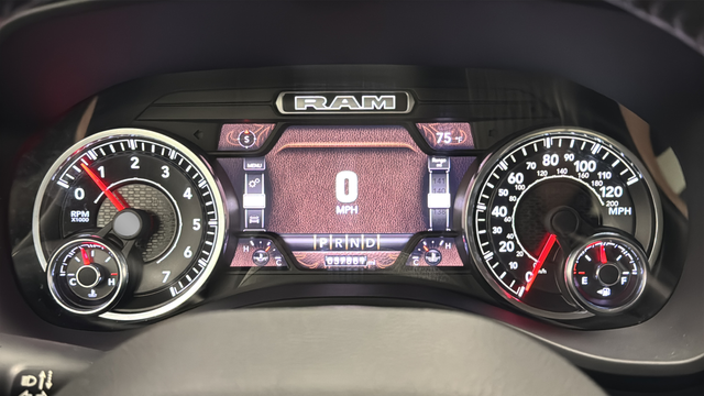Used 2022 Diamond Black Crystal Pearlcoat Ram Laramie image 16