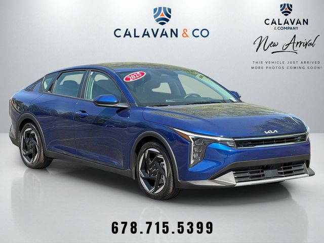 Deep Sea Blue 2025 Kia K4 EX FWD Sedan Front-Wheel Drive Continuously Variable Transmission