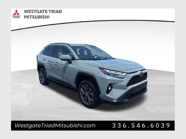 Lunar Rock 2022 Toyota RAV4 Hybrid XLE Premium AWD SUV / Crossover All-Wheel Drive Continuously Variable Transmission