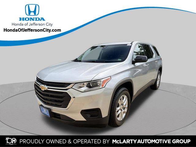 Silver Ice Metallic 2020 Chevrolet Traverse SUV / Crossover Front-Wheel Drive 9-Speed Automatic