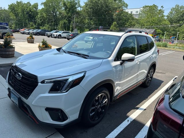 2023 Crystal White Pearl Subaru Forester Sport AWD SUV