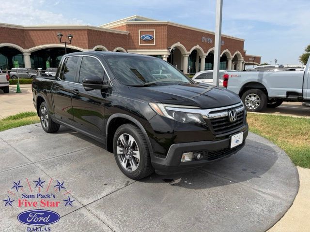 Crystal Black Pearl 2018 Honda Ridgeline Pickup Truck Front-Wheel Drive 6-Speed Automatic
