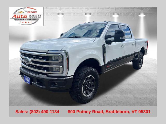 Bronze 2024 Ford F-350 Super Duty Pickup Truck Four-Wheel Drive Automatic