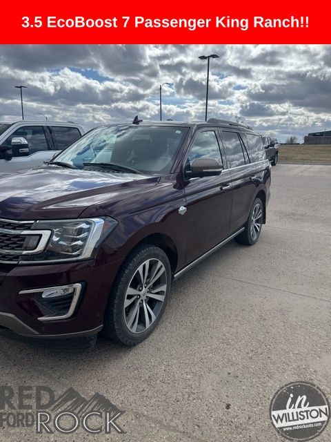 Red (Burgundy) 2020 Ford Expedition King Ranch 4WD SUV / Crossover Four-Wheel Drive Automatic