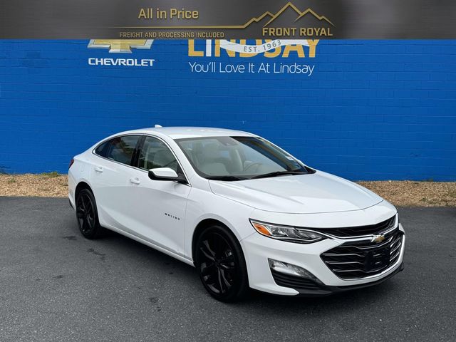 Summit White 2024 Chevrolet Malibu Sedan Front-Wheel Drive Continuously Variable Transmission