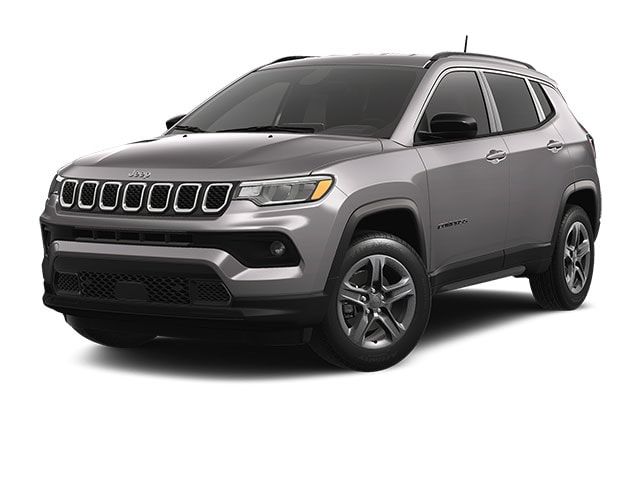 Billet Silver Metallic Clearcoat 2023 Jeep Compass Latitude Lux 4WD SUV / Crossover Four-Wheel Drive 8-Speed Automatic