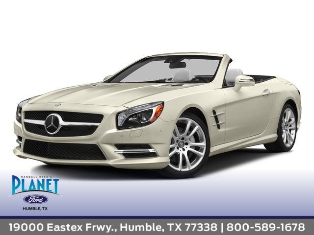 Black 2016 Mercedes-Benz SL-Class Convertible Rear-Wheel Drive 7-Speed Automatic