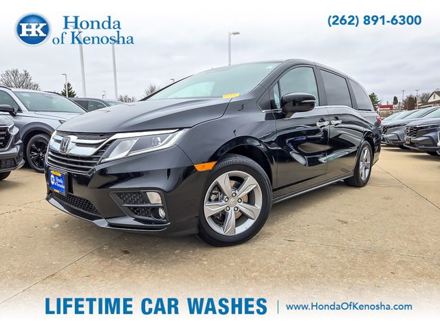 Crystal Black Pearl 2019 Honda Odyssey EX-L FWD Minivan Front-Wheel Drive 9-Speed Automatic