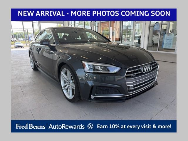 Gray Metallic 2018 Audi A5 Coupe All-Wheel Drive 7-Speed Automatic
