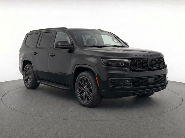 Diamond Black Crystal Pearlcoat 2024 Jeep Wagoneer SUV / Crossover Four-Wheel Drive 8-Speed Automatic
