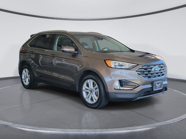 Stone Gray Metallic 2019 Ford Edge SUV / Crossover All-Wheel Drive 8-Speed Automatic