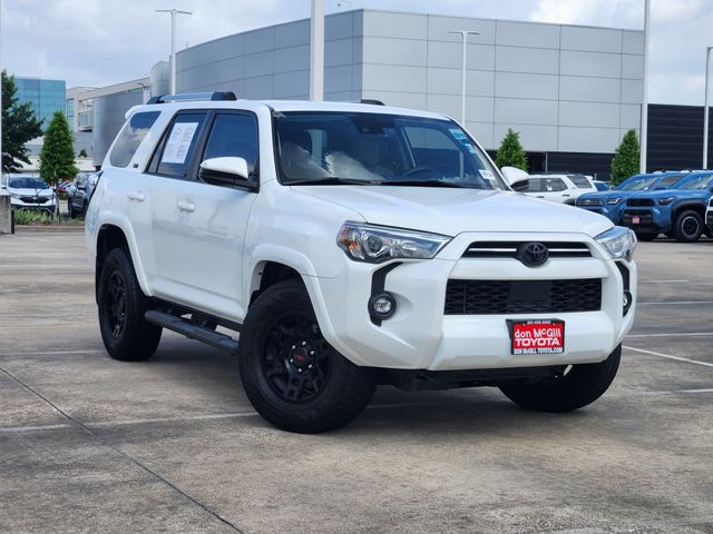 2021 Toyota 4Runner SR5 White at Emmons Autoplex