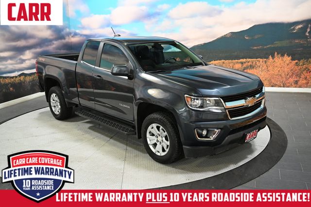 Shadow Gray Metallic 2019 Chevrolet Colorado Pickup Truck Four-Wheel Drive 6-Speed Automatic