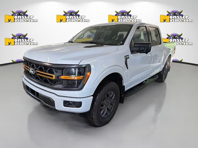 Gray 2025 Ford F-150 Pickup Truck Four-Wheel Drive Automatic