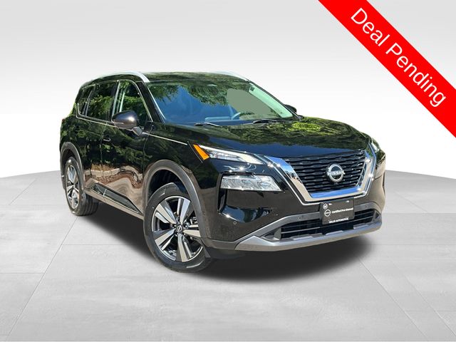 Super Black 2023 Nissan Rogue SUV / Crossover All-Wheel Drive Continuously Variable Transmission