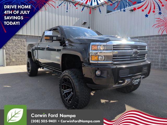 Black 2017 Chevrolet Silverado 3500HD Pickup Truck Four-Wheel Drive 6-Speed Automatic