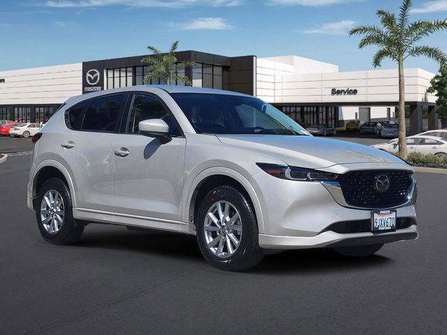 Gray (Platinum Quartz Metallic) 2024 Mazda CX-5 2.5 S Select AWD SUV / Crossover All-Wheel Drive 6-Speed Automatic