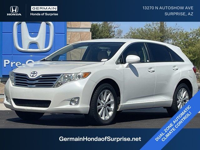 White (Blizzard Pearl) 2009 Toyota Venza SUV / Crossover Front-Wheel Drive 6-Speed Automatic Overdrive