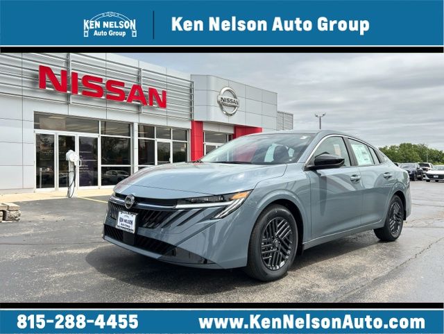 Atlantic Gray Metallic 2026 Nissan Sentra Sedan Front-Wheel Drive Continuously Variable Transmission