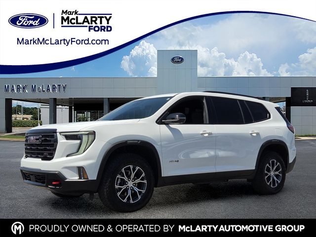 Summit White 2026 GMC Acadia SUV / Crossover Four-Wheel Drive 8-Speed Automatic