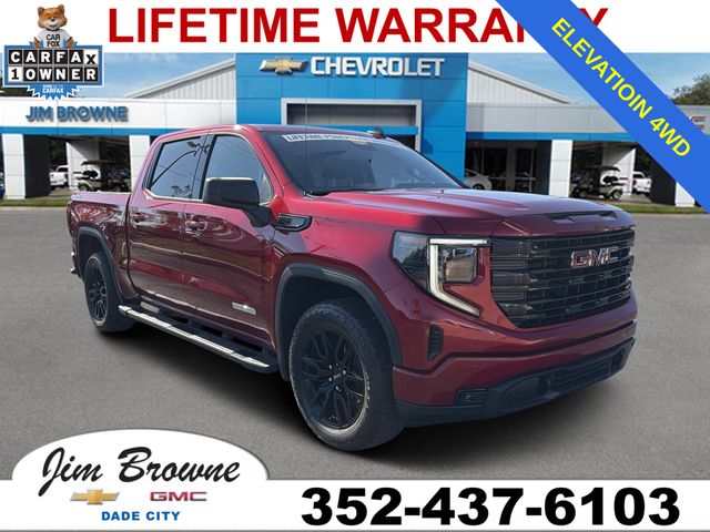 Volcanic Red Tintcoat 2023 GMC Sierra 1500 Pickup Truck Four-Wheel Drive 8-Speed Automatic