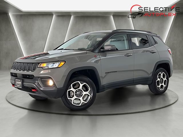 Sting-Gray Clearcoat 2022 Jeep Compass SUV / Crossover Four-Wheel Drive 9-Speed Automatic