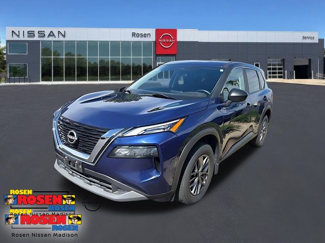 Caspian Blue Metallic 2023 Nissan Rogue SUV / Crossover All-Wheel Drive Continuously Variable Transmission