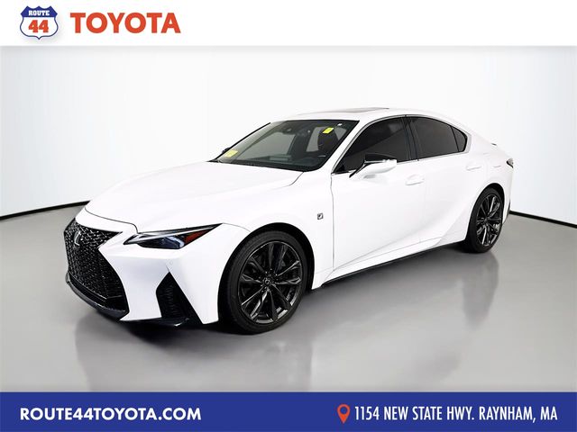 Ultra White 2024 Lexus IS Sedan All-Wheel Drive 6-Speed Automatic