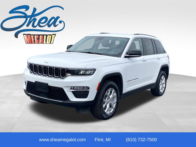 Bright White Clearcoat 2023 Jeep Grand Cherokee SUV / Crossover Four-Wheel Drive 8-Speed Automatic