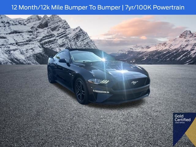Blue Metallic 2021 Ford Mustang Coupe Rear-Wheel Drive 6-Speed Manual