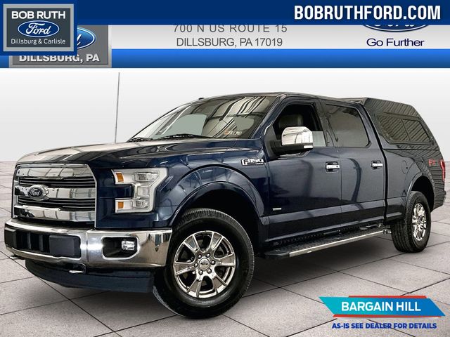 2017 Ford F-150 Lariat Blue at Luther Ford
