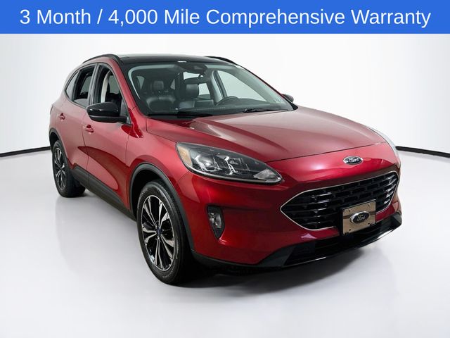 Red Metallic 2022 Ford Escape SUV / Crossover All-Wheel Drive 8-Speed Automatic