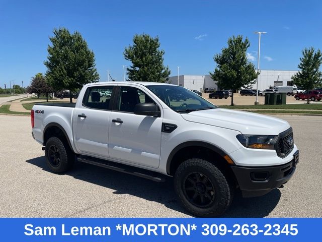 Oxford White 2020 Ford Ranger XL SuperCrew 4WD Pickup Truck Four-Wheel Drive Automatic