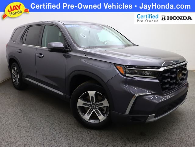 Gray (Modern Steel Metallic) 2025 Honda Pilot SUV / Crossover All-Wheel Drive Automatic