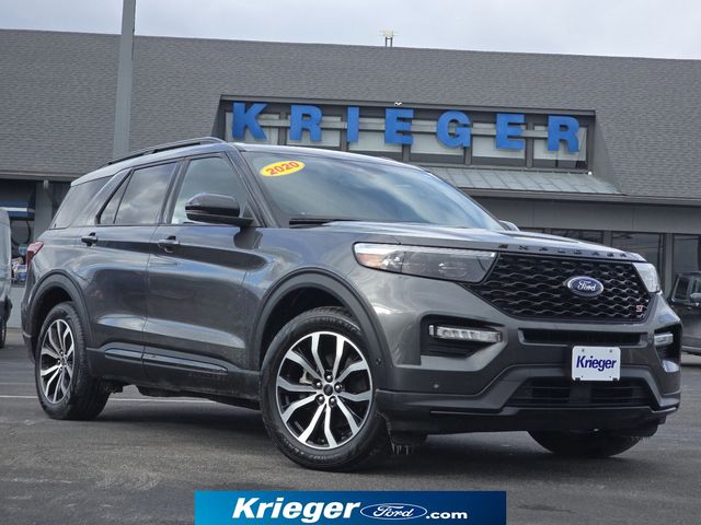 Gray (Magnetic) 2020 Ford Explorer ST AWD SUV / Crossover All-Wheel Drive Automatic