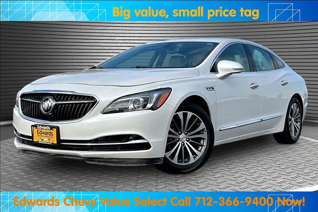 White Frost Tricoat 2019 Buick LaCrosse Sedan Front-Wheel Drive 9-Speed Automatic