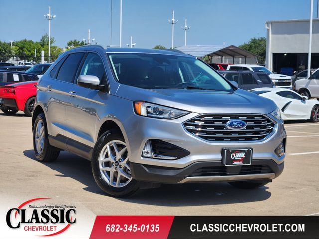Silver Metallic 2021 Ford Edge SUV / Crossover Front-Wheel Drive 8-Speed Automatic