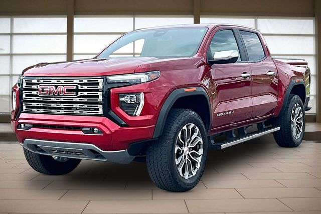 Volcanic Red Tintcoat 2023 GMC Canyon Pickup Truck Four-Wheel Drive 8-Speed Automatic