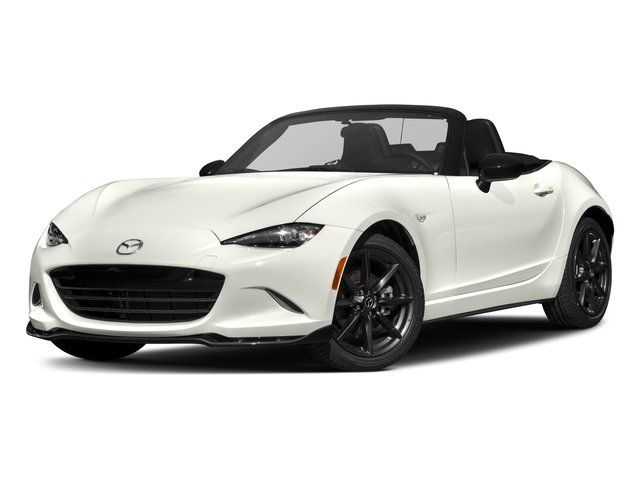 Arctic White 2017 Mazda MX-5 Miata Club RWD Convertible Rear-Wheel Drive 6-Speed Manual