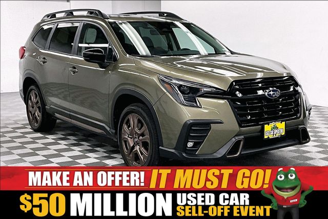Autumn Green Metallic 2025 Subaru Ascent SUV / Crossover All-Wheel Drive Continuously Variable Transmission