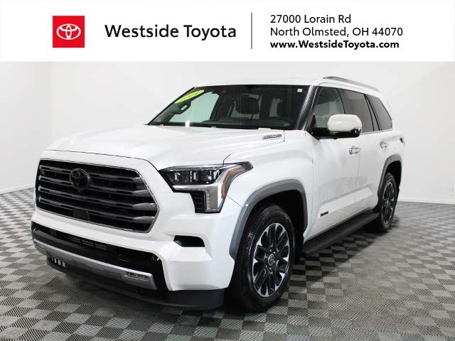 White (Wind Chill Pearl) 2024 Toyota Sequoia SUV / Crossover Four-Wheel Drive Automatic