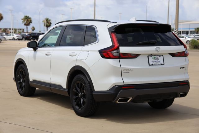 2023 Honda CR-V Hybrid Sport White at Martin Chrysler Dodge Jeep Ram