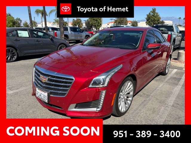 Red Obsession Tintcoat 2018 Cadillac CTS Sedan Rear-Wheel Drive 8-Speed Automatic