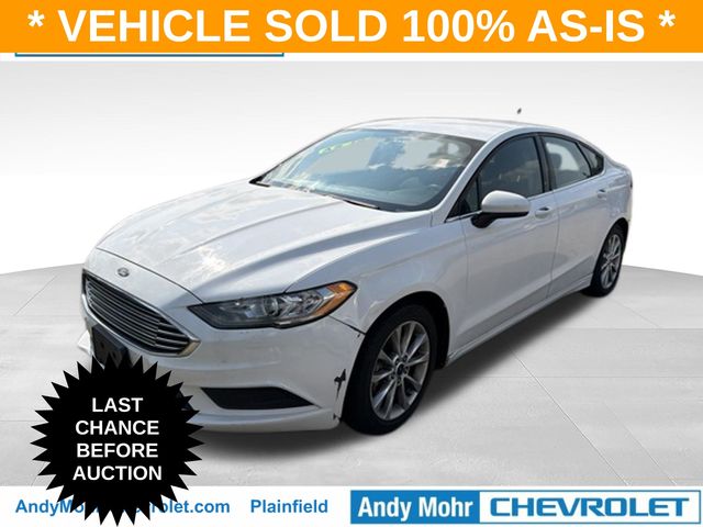 Oxford White 2017 Ford Fusion Sedan Front-Wheel Drive 6-Speed Automatic