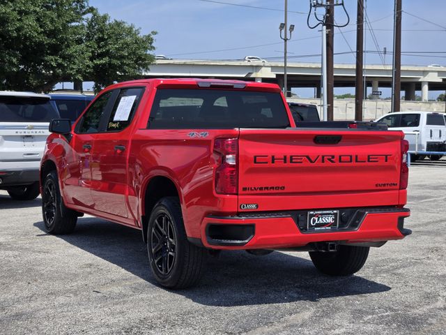 2024 Chevrolet Silverado 1500 Custom Red at DeMontrond Gulf Freeway
