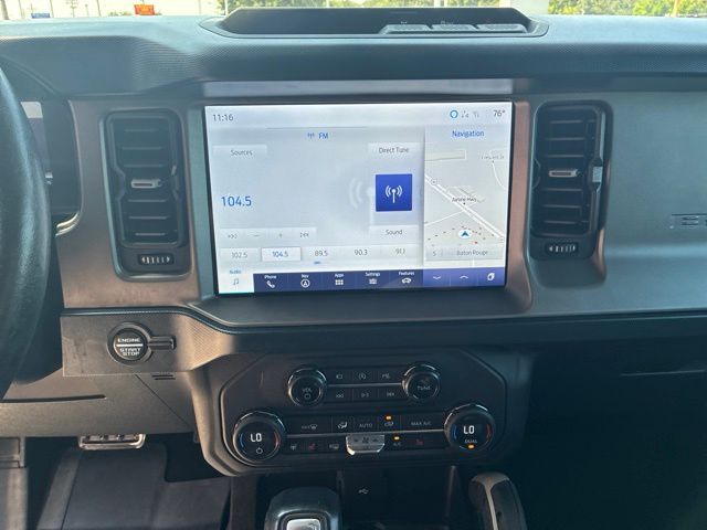 2023 Ford Bronco Outer Banks Blue at Ross Downing Buick GMC